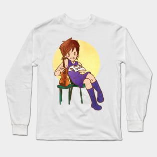 Little Violinist Long Sleeve T-Shirt